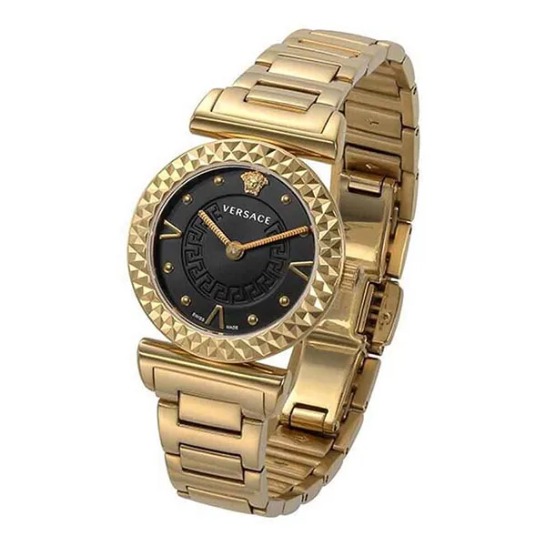 Đồng Hồ Nữ Versace Mini Vanity Watch VEAA00518 27mm Màu Vàng Gold - Đồng hồ - Vua Hàng Hiệu