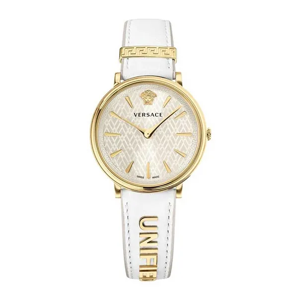 Đồng Hồ Nữ Versace V-Circle Manifesto Watch VBP100017 38mm Màu Trắng - Đồng hồ - Vua Hàng Hiệu