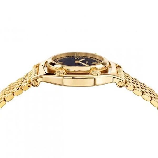 Đồng Hồ Nữ Versace VEVF00520 Medusa Frame Gold Ladies Watch Màu Vàng
