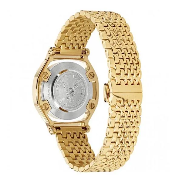 Đồng Hồ Nữ Versace VEVF00520 Medusa Frame Gold Ladies Watch Màu Vàng
