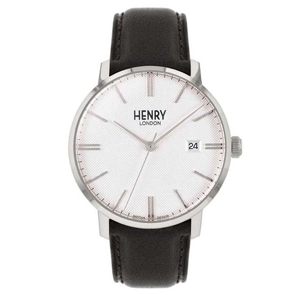 Đồng Hồ Unisex Henry London HL40-S-0347 Màu Đen - 2