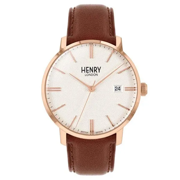 Đồng Hồ Unisex Henry London HL40-S-0348 Màu Nâu