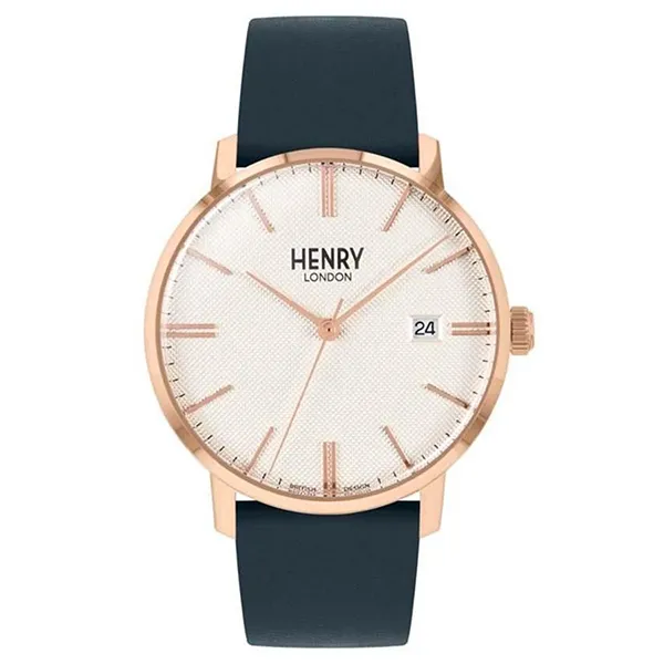 Đồng Hồ Unisex Henry London HL40-S-0400 Màu Xanh Đậm - Đồng hồ - Vua Hàng Hiệu