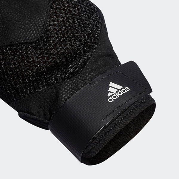Găng Tay Thể Thao Adidas Gym Aeroready Training Wrist Support Gloves HA5555 Màu Đen - 4