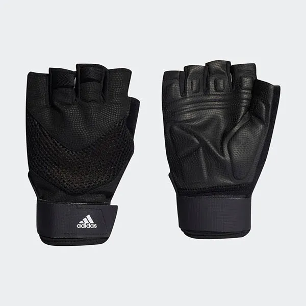 Găng Tay Thể Thao Adidas Gym Aeroready Training Wrist Support Gloves HA5555 Màu Đen - 1