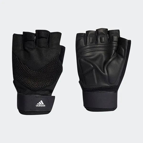 Găng Tay Thể Thao Adidas Gym Aeroready Training Wrist Support Gloves HA5555 Màu Đen