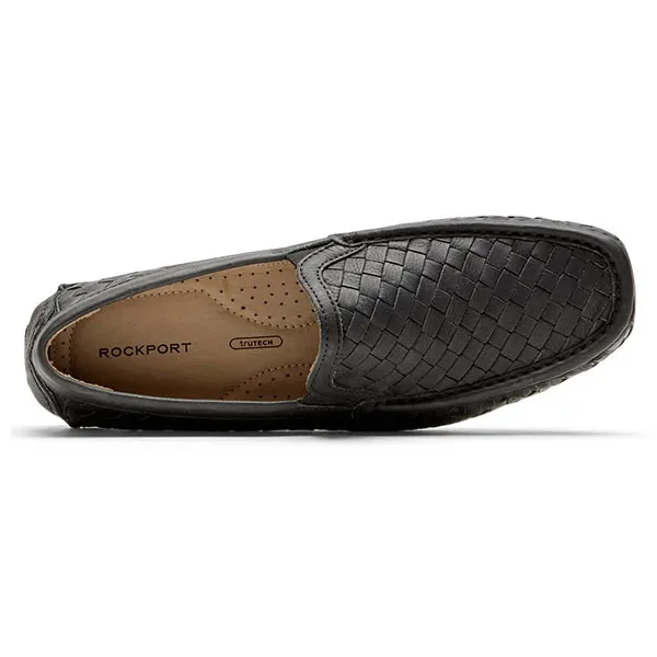 Giày Lười Nam Rockport Rhyder Venetian Màu Đen Size 40