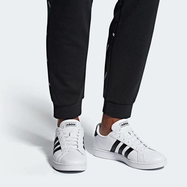 Giày Sneaker Nam  Adidas Grand Court F36392 Màu Trắng Size 42 2/3 - 1