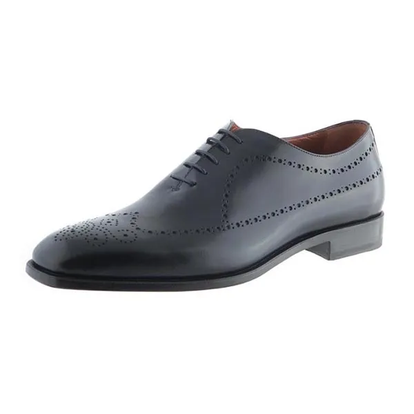 Giày Tây Nam Germano Bellesi 1318 Màu Đen Size 38
