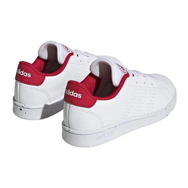 Giày Thể Thao Adidas Advantage Lifestyle Court Lace Shoes H06179 Màu Trắng Đỏ Size 36
