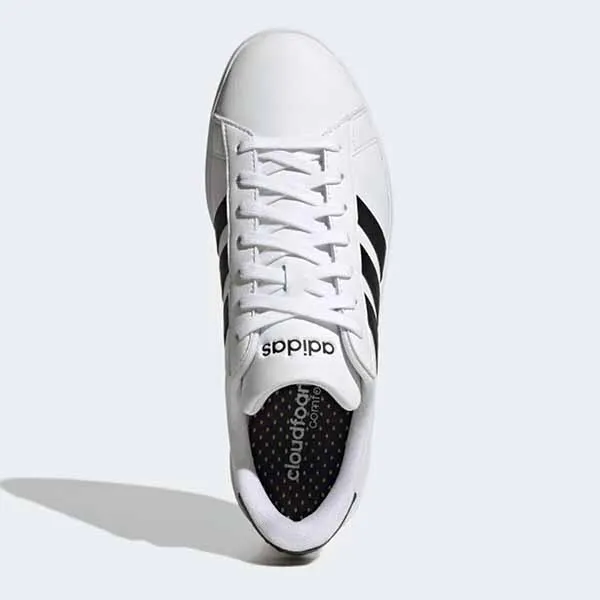 Giày Thể Thao Adidas Grand Court Cloudfoam Comfort GW9195 Màu Trắng Đen Size 39 - Giày - Vua Hàng Hiệu