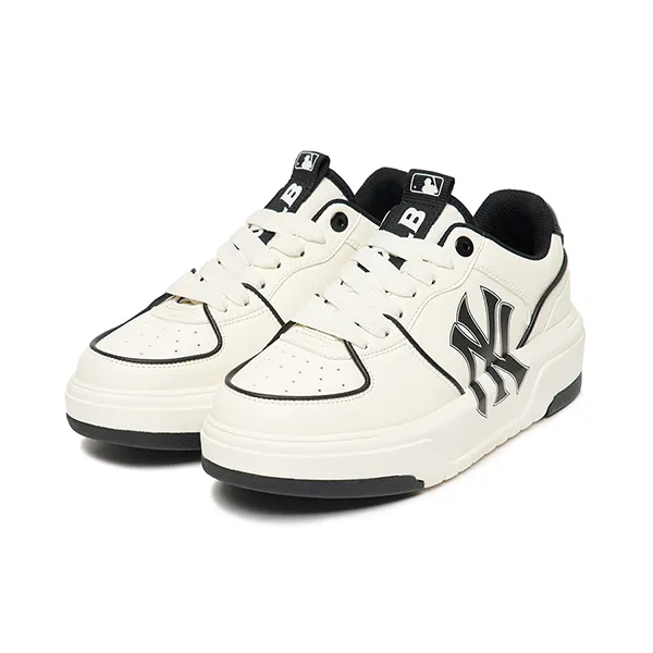 Giày Thể Thao MLB Chunky Liner New York Yankees 3ASXCA12N-50WHS Màu Đen Trắng Size 240 - Giày - Vua Hàng Hiệu