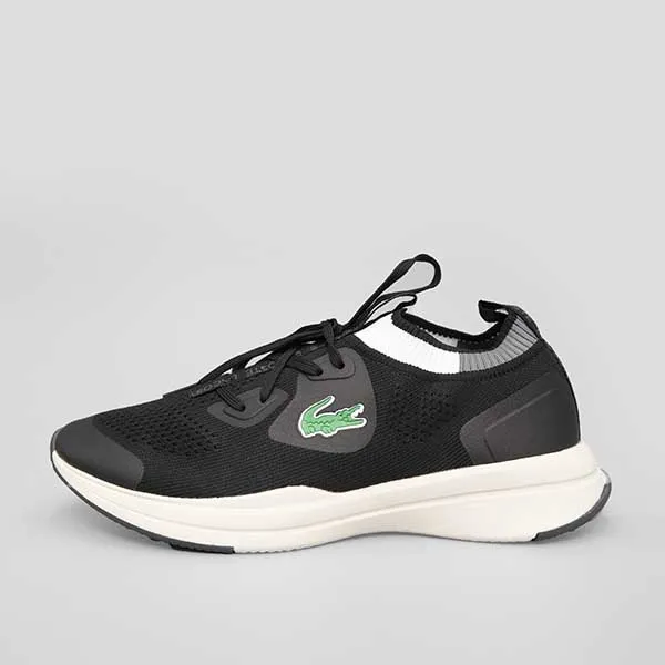 Giày Thể Thao Nam Lacoste Run Spin Knit 0121 1 SFA - 0065454-FS Màu Đen - Giày - Vua Hàng Hiệu