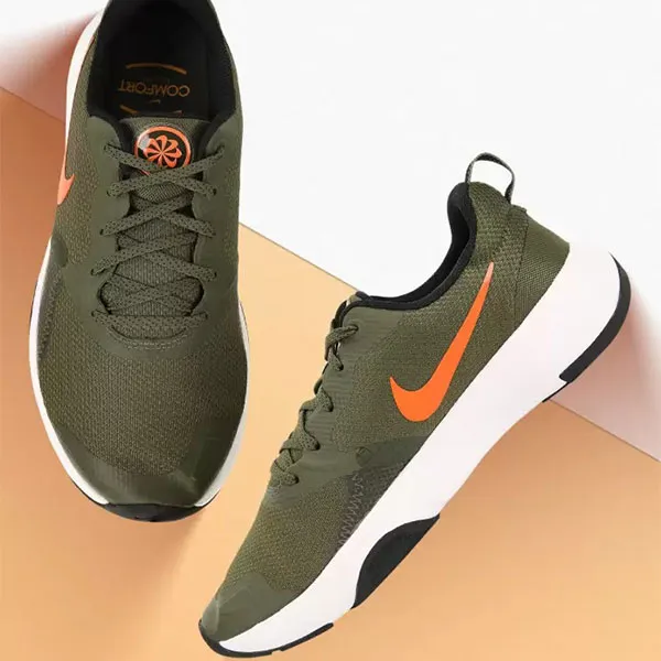 Giày Thể Thao Nam Nike Training Shoes NIKE Men's City REP TR DA1352 Màu Xanh Olive Size 43 - 1