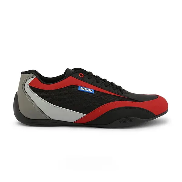 Giày Thể Thao Nam Sparco ZANDVOORT_RED-BLACK Màu Đen Đỏ Size 41