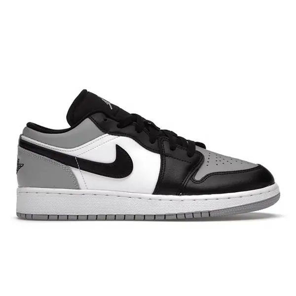 Giày Thể Thao Nike Jordan 1 Low Shadow Toe (GS) Màu Đen Xám Size 43