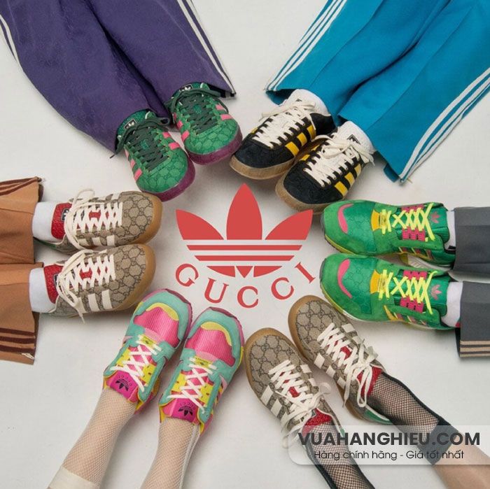 Adidas và Gucci hợp tác sản xuất các mẫu giày thể thao mới cho bộ sưu tập Xuân/Hè 2023-2
