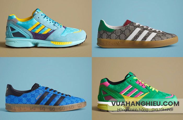 Adidas và Gucci hợp tác sản xuất các mẫu giày thể thao mới cho bộ sưu tập Xuân/Hè 2023-4