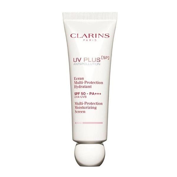 Kem Chống Nắng Clarins UV Plus [5P] Ecran Multi-Protection Hydratant SPF 50 PA+++ 50ml Màu Hồng - 1