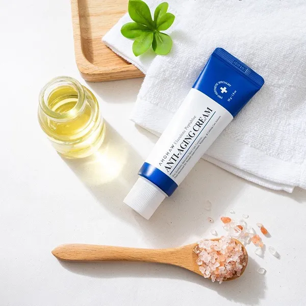 Kem Dưỡng Phục Hồi Trẻ Hóa Tế Bào Sinh Học Ahohwa Anti Aging Cream 50g - Mỹ phẩm - Vua Hàng Hiệu