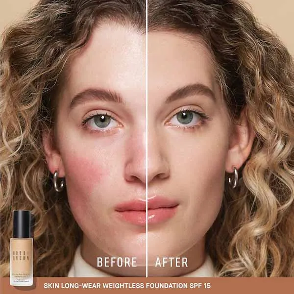 Kem Nền Bobbi Brown Skin Long-Wear Weightless Foundation SPF 15 Màu Irovy 13ml - Trang điểm - Vua Hàng Hiệu