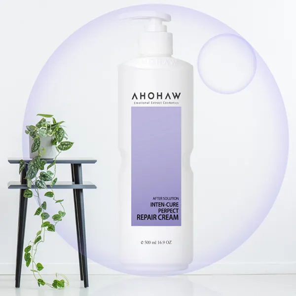 Kem Phục Hồi Da Treatment, Giãn Mao Mạch, Corticoid Ahohwa Inten Cure Perfect Repair Cream 500ml