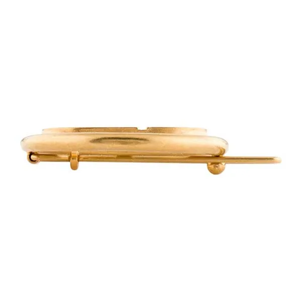 Kẹp Tóc Nữ Dior CD Logo Hair Clip Màu Vàng - Phụ kiện - Vua Hàng Hiệu