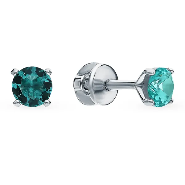 Khuyên Tai Nữ Sunlight 92206 Đá Zirconia Màu Xanh Ngọc - Trang sức - Vua Hàng Hiệu