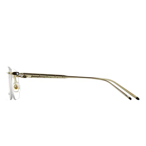 Kính Mắt Cận Nam Montblanc MB0215O 001 Màu Vàng Gold - Kính mắt - Vua Hàng Hiệu