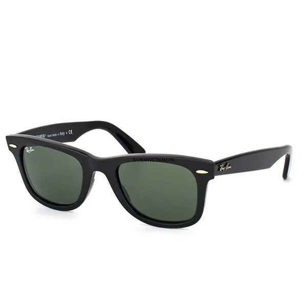 Kính Mát Unisex Rayban Wayfarer Sunglasses RB2140F-901 Màu Xanh Green Size 54