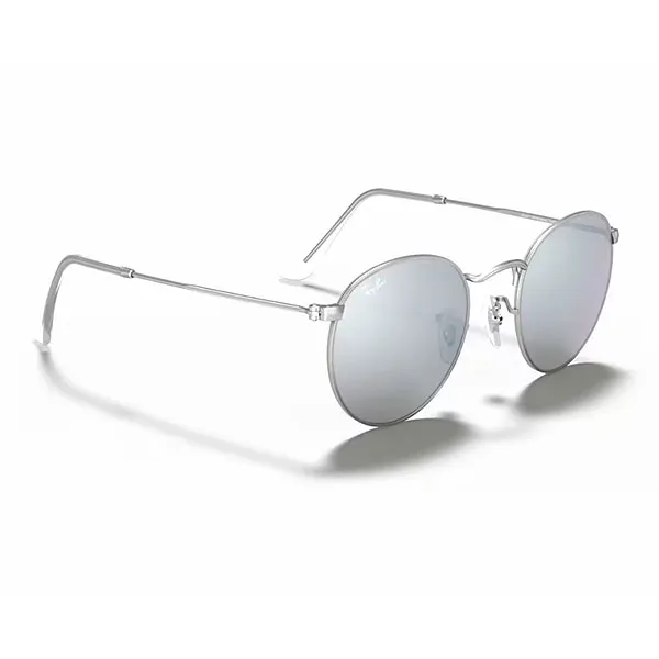 Kính Mát Unisex Rayban Round RB3447 019/30 Silver Mirror Màu Bạc Size 50 - Kính mắt - Vua Hàng Hiệu