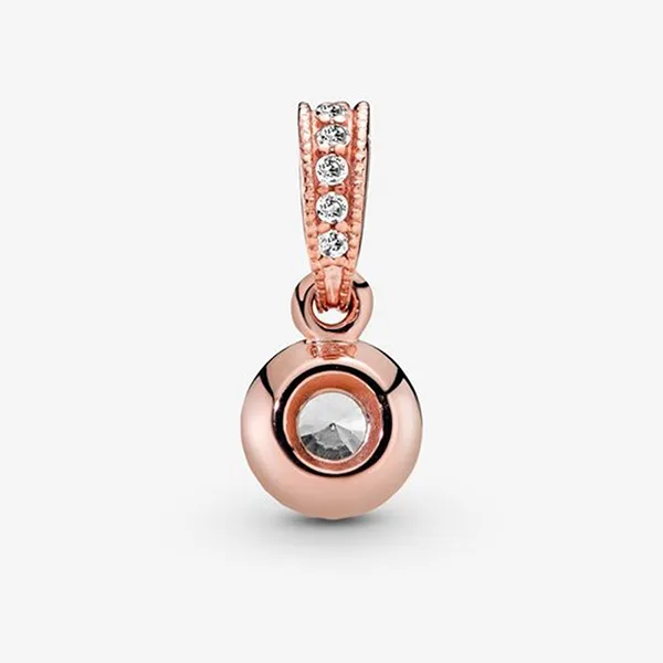 Mặt Dây Chuyền Pandora Classic Elegance 380379CZ Màu Vàng Hồng
