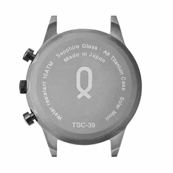 Mặt Đồng Hồ Knot Titanium Solar Chronograhph TSC-39TINV Màu Xanh Navie - Đồng hồ - Vua Hàng Hiệu