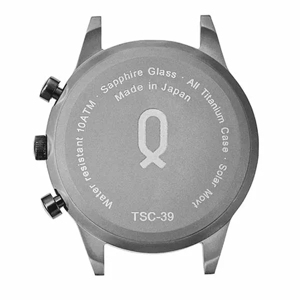 Mặt Đồng Hồ Knot Titanium Solar Chronograhph TSC-39TIWH Màu Trắng - Đồng hồ - Vua Hàng Hiệu