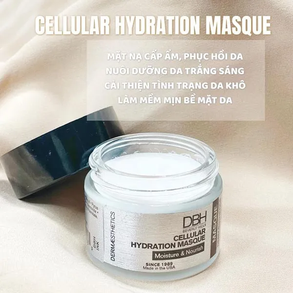 Mặt Nạ Hỗ Trợ Cấp Ẩm DBH Cellular Hydration Masque 28g
