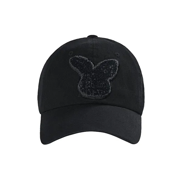 Mũ Acmé De La Vie ADLV Fuzzy Rabbit Boucle Ball Cap Màu Đen
