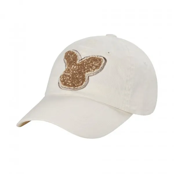 Mũ Acmé De La Vie ADLV Fuzzy Rabbit Boucle Ball Cap Màu Trắng