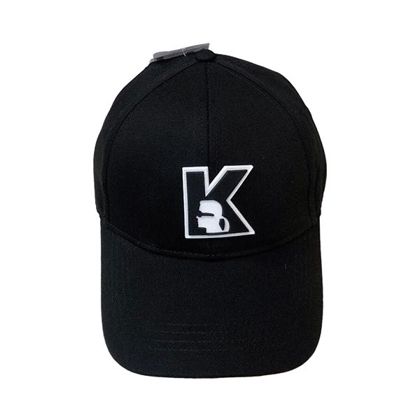 Mũ Karl Lagerfeld Black Logo Baseball Cap Màu Đen - 2