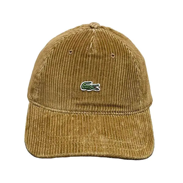 Mũ Lacoste Corduroy Cap Màu Nâu - Mũ nón - Vua Hàng Hiệu