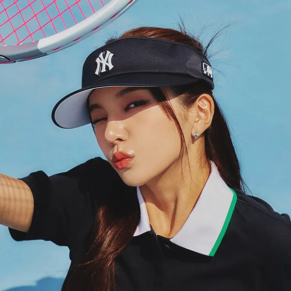 Mũ MLB Athleisure Sun Cap New York Yankees 3ASC00333-50BKS Màu Đen