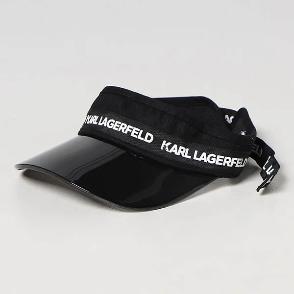 Mũ Trẻ Em Karl Lagerfeld Visor With Logo Màu Đen Size 50