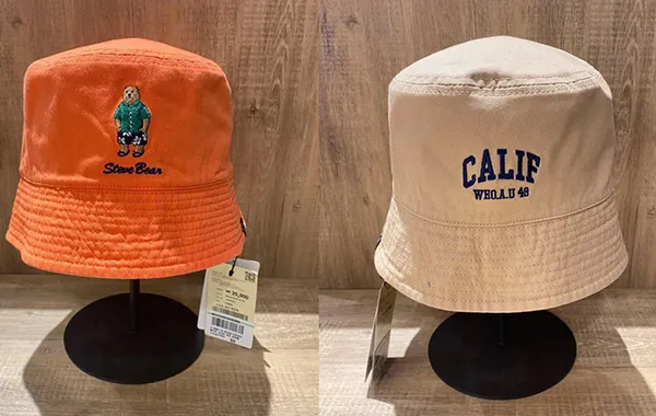 Mũ WHOAU Bucket Club Steve Hai Mặt Màu Cam - Kem - Mũ nón - Vua Hàng Hiệu
