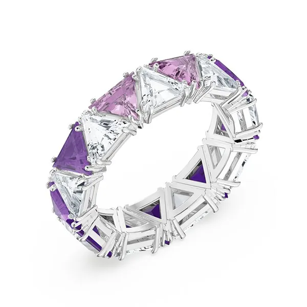 Nhẫn Nữ Swarovski Millenia Purple Cocktail Ring 5608532 Phối Màu Size 52