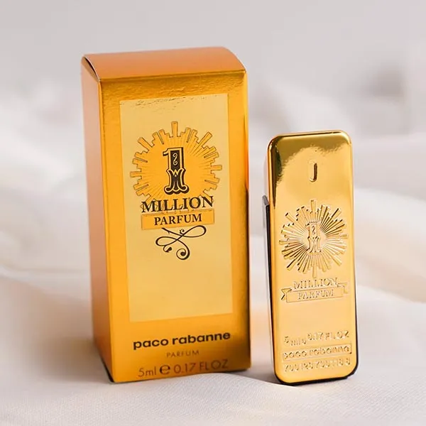 Combo 3 Chai Nước Hoa Nam Paco Rabanne 1 Million Parfum Mini (5ml x 3)