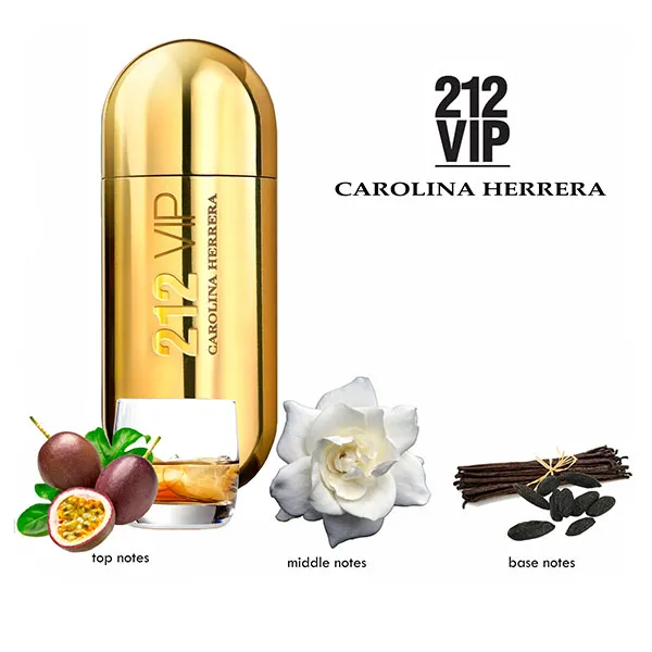 Nước Hoa Nữ Carolina Herrera 212 VIP Women Eau De Parfum 80ml - Nước hoa - Vua Hàng Hiệu