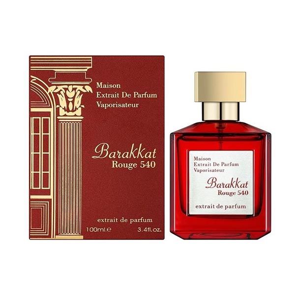 Nước Hoa Unisex Fragrance World Maison Vaporisateur Barakkat Rouge 540 Extrait De Parfum 100ml - 3
