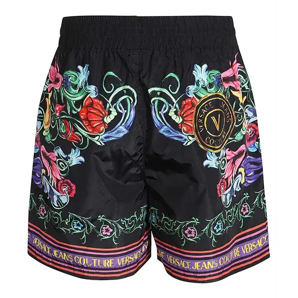 Quần Short Nam Versace V-Emblem Garden Shorts 74GADD17 CQS55 G89 Màu Đen Size 46 - Thời trang - Vua Hàng Hiệu