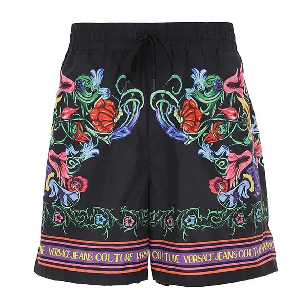 Quần Short Nam Versace V-Emblem Garden Shorts 74GADD17 CQS55 G89 Màu Đen Size 46 - Thời trang - Vua Hàng Hiệu