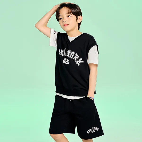 Set 3 Món Bộ Quần Áo Trẻ Em MLB New York Yankees 7AS1B0333-50BKS Màu Đen Trắng - Thời trang - Vua Hàng Hiệu