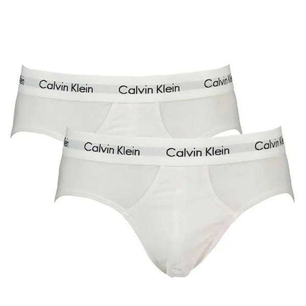 Set 3 Quần Lót Nam Calvin Klein CK Underwear 0000U2661G_BIANCO_100 Màu Trắng Size M - 2